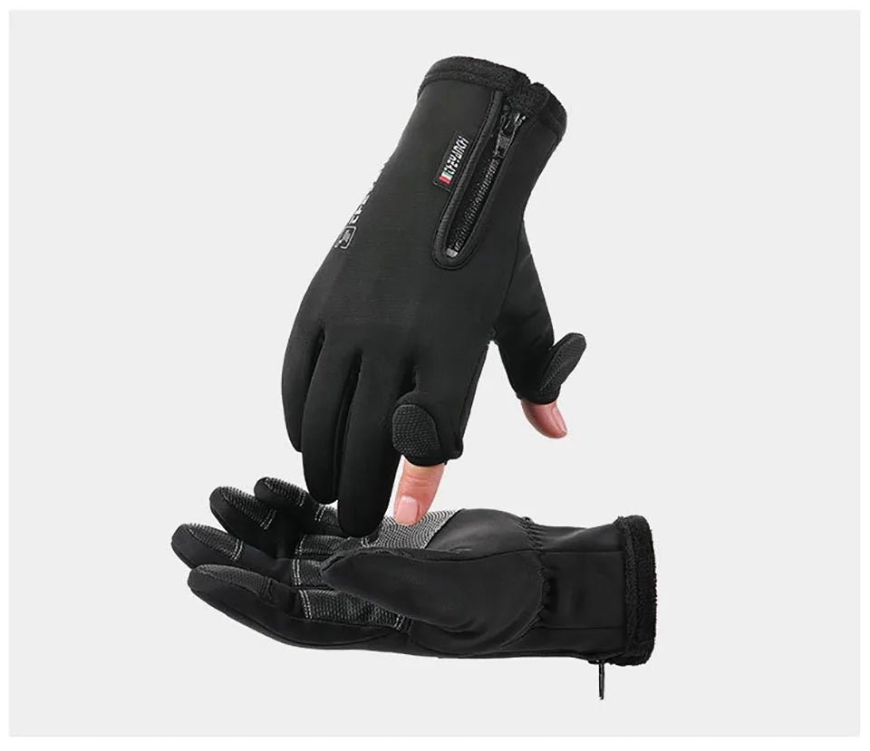 Gants d'hiver imperméables écran tactile – Ski, Vélo & Snowboard | GTUBIKE - Smiles shop