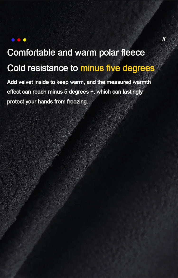 Gants d'hiver imperméables écran tactile – Ski, Vélo & Snowboard | GTUBIKE - Smiles shop