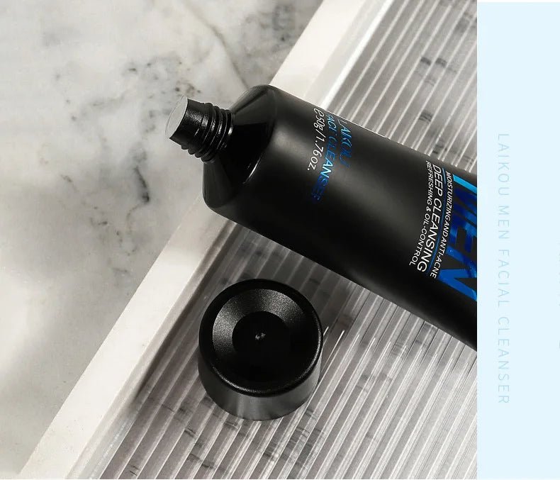 Gel nettoyant visage homme Laikou — Contrôle du sébum & hydratation, 50g - Smiles shop