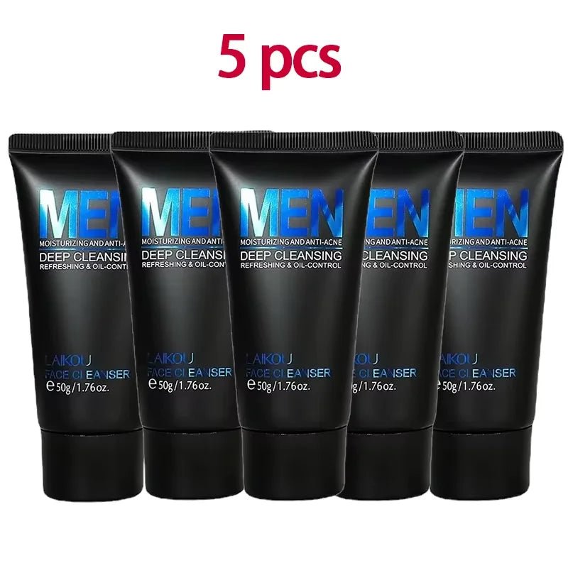Gel nettoyant visage homme Laikou — Contrôle du sébum & hydratation, 50g - Smiles shop