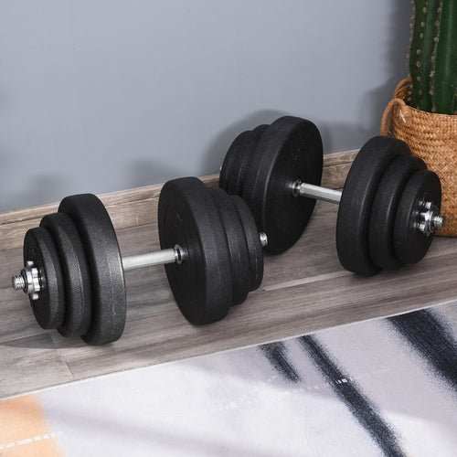 Haltères Réglables Soozier 88lbs (40kg) – Paire, Musculation Maison & Salle de Sport - Smiles shop