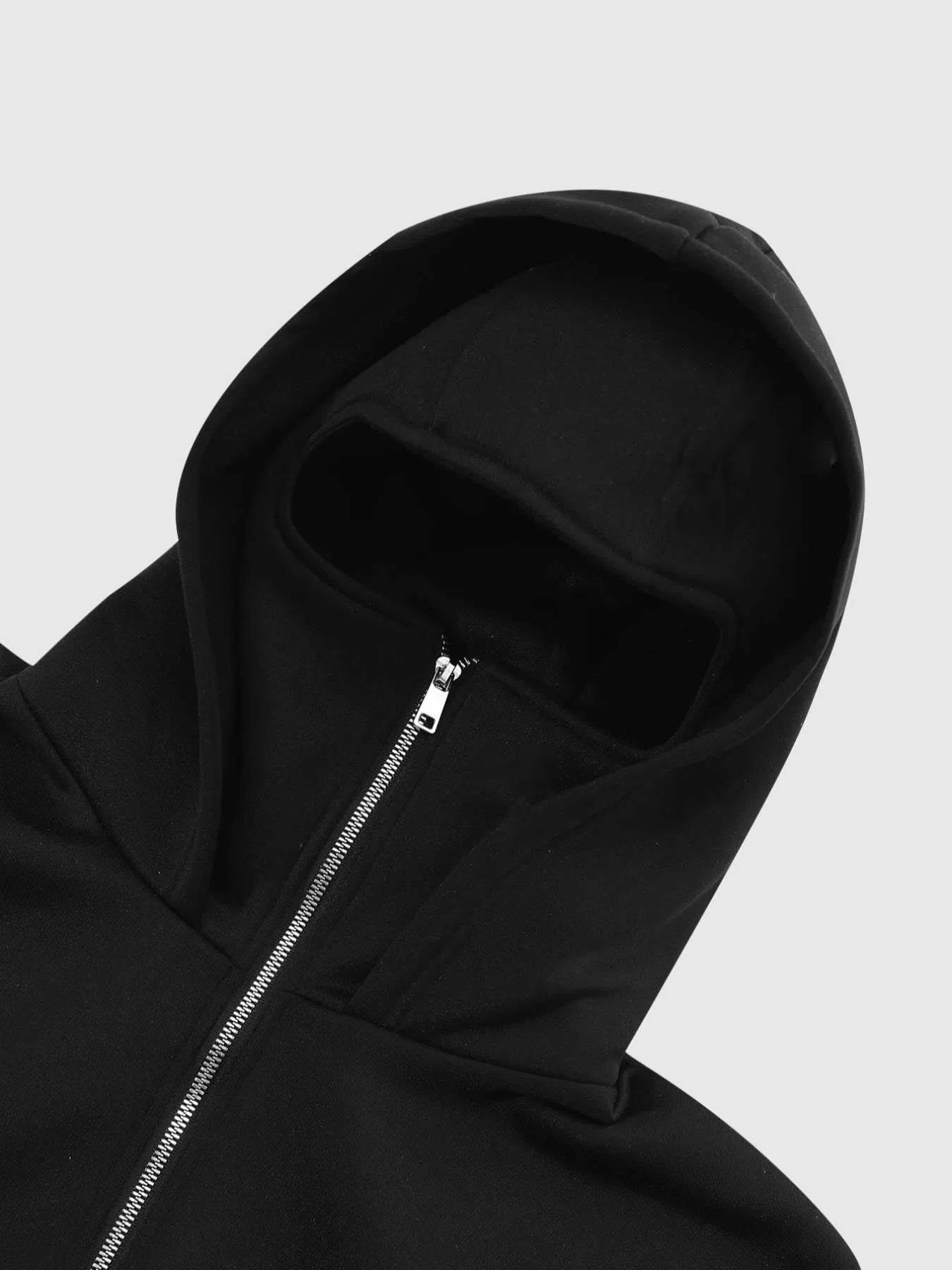 Hoodie Homme Cagoule Intégrée – Polaire, Zip Complet & Coupe-Vent Automne Hiver - Smiles shop