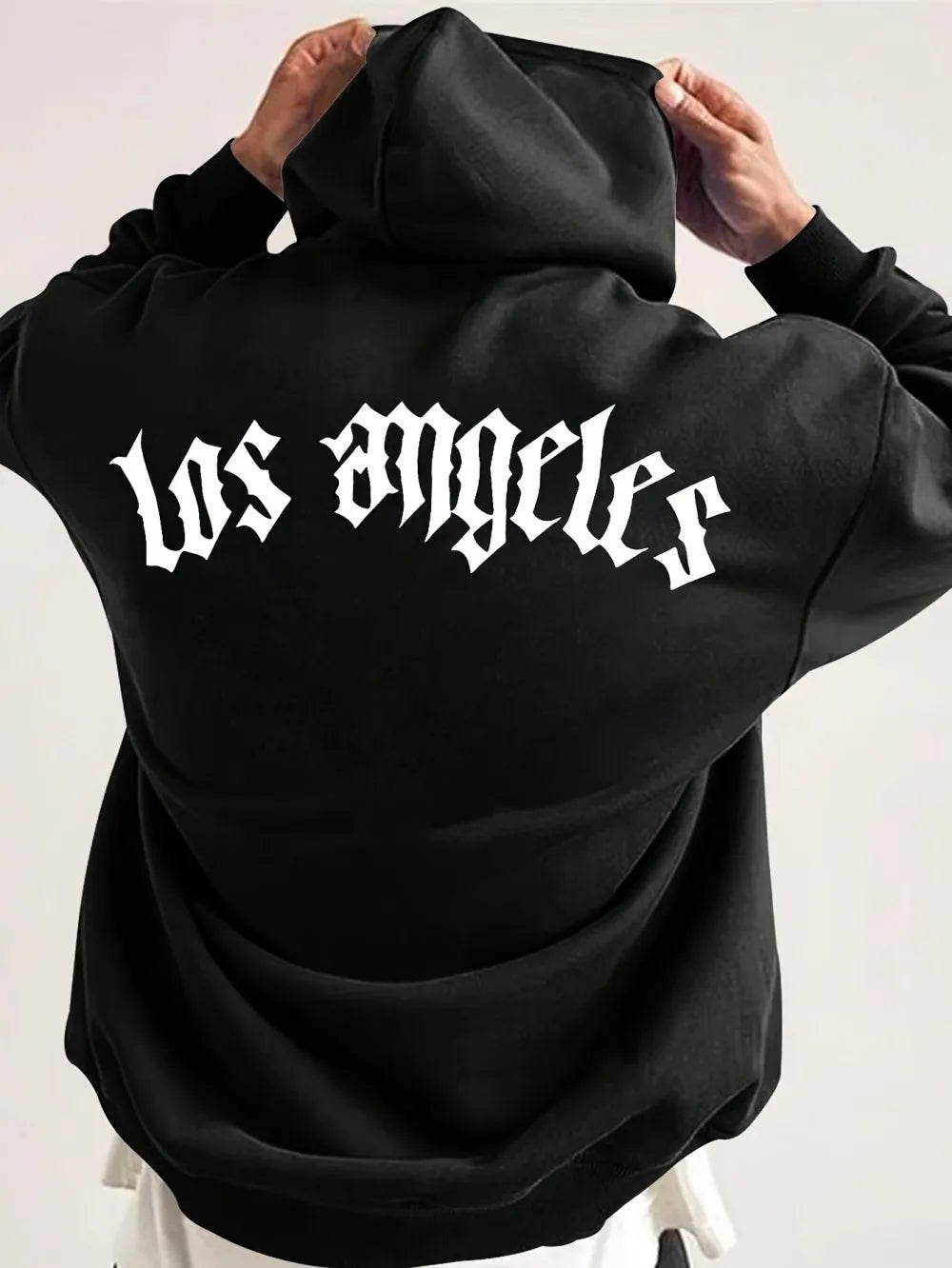 Hoodie Homme Gothique Imprimé – Heavyweight, Respirant & Street Style Automne - Smiles shop