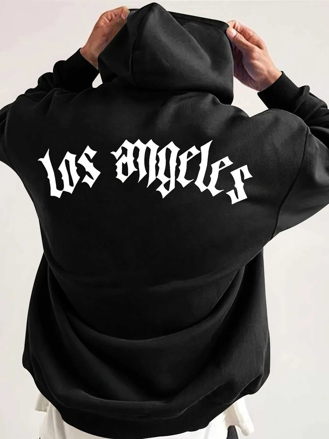 Hoodie Homme Gothique Imprimé – Heavyweight, Respirant & Street Style Automne - Smiles shop