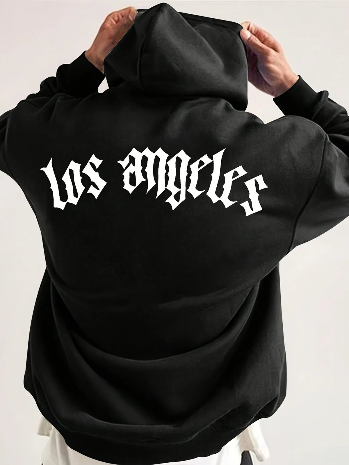 Hoodie Homme Gothique Imprimé – Heavyweight, Respirant & Street Style Automne - Smiles shop