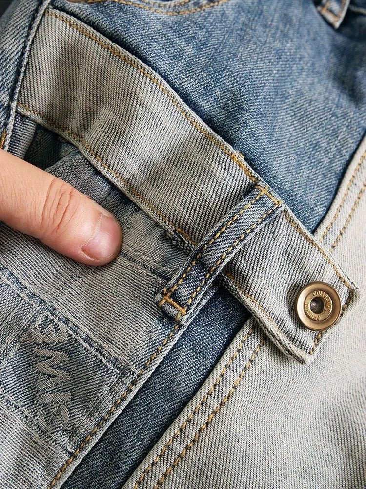 Jean Droit Élastique Homme Style Américain Vintage – Confort 4 Saisons KOLMAKOV - Smiles shop