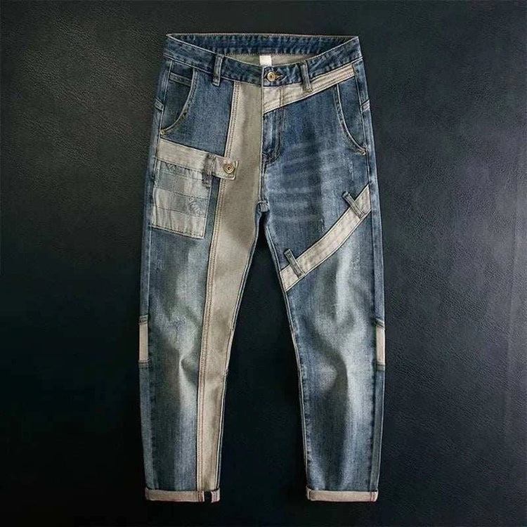 Jean Droit Élastique Homme Style Américain Vintage – Confort 4 Saisons KOLMAKOV - Smiles shop