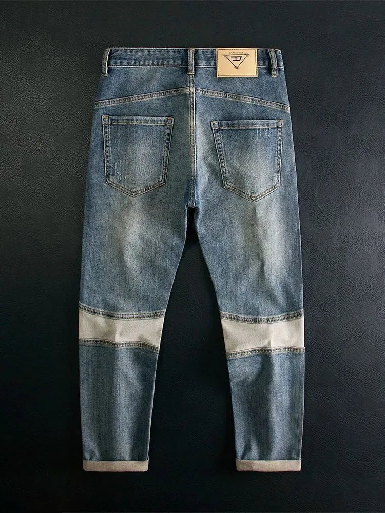 Jean Droit Élastique Homme Style Américain Vintage – Confort 4 Saisons KOLMAKOV - Smiles shop