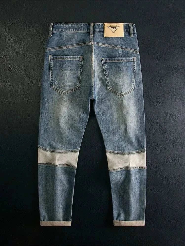 Jean Droit Élastique Homme Style Américain Vintage – Confort 4 Saisons KOLMAKOV - Smiles shop