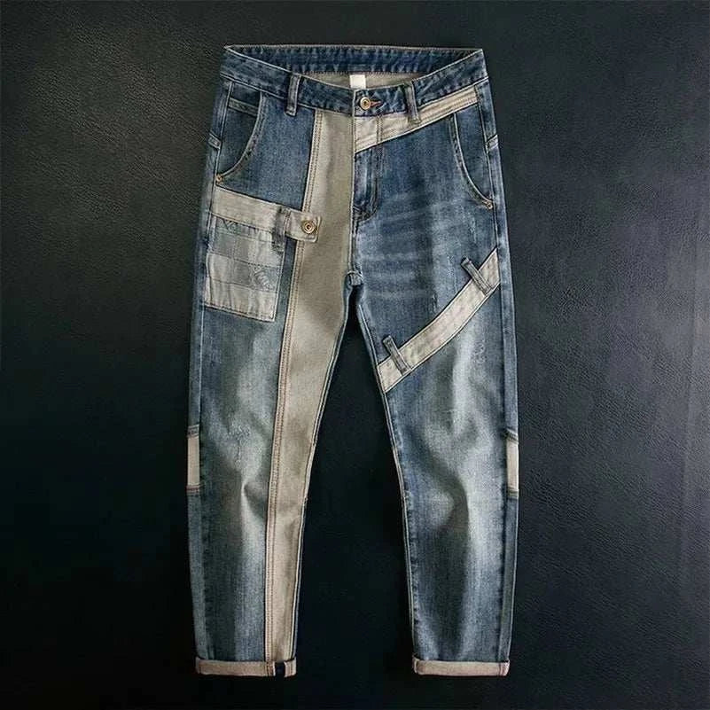 Jean Droit Élastique Homme Style Américain Vintage – Confort 4 Saisons KOLMAKOV - Smiles shop