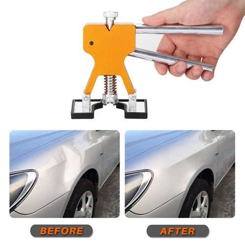 Kit Débosselage Sans Peinture – Tire-Bosses à Colle, 24 Embouts, Acier Inox, Réparation Carrosserie - Smiles shop