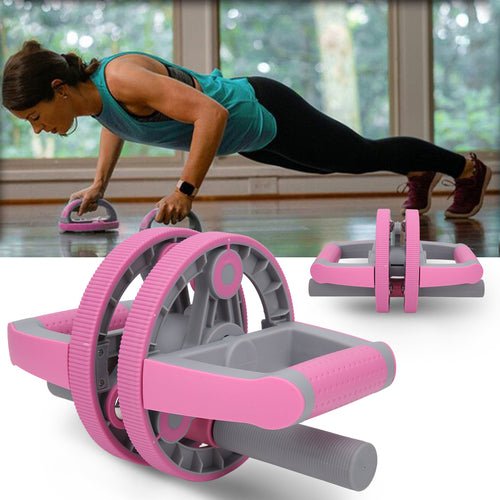 Kit Fitness Multifonction Roue Abdominale – Abdos, Bras, Fessiers & Corde Latex - Smiles shop