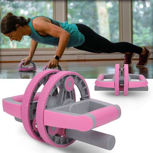 Kit Fitness Multifonction Roue Abdominale – Abdos, Bras, Fessiers & Corde Latex - Smiles shop