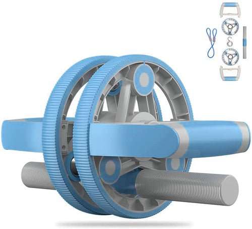 Kit Fitness Multifonction Roue Abdominale – Abdos, Bras, Fessiers & Corde Latex - Smiles shop