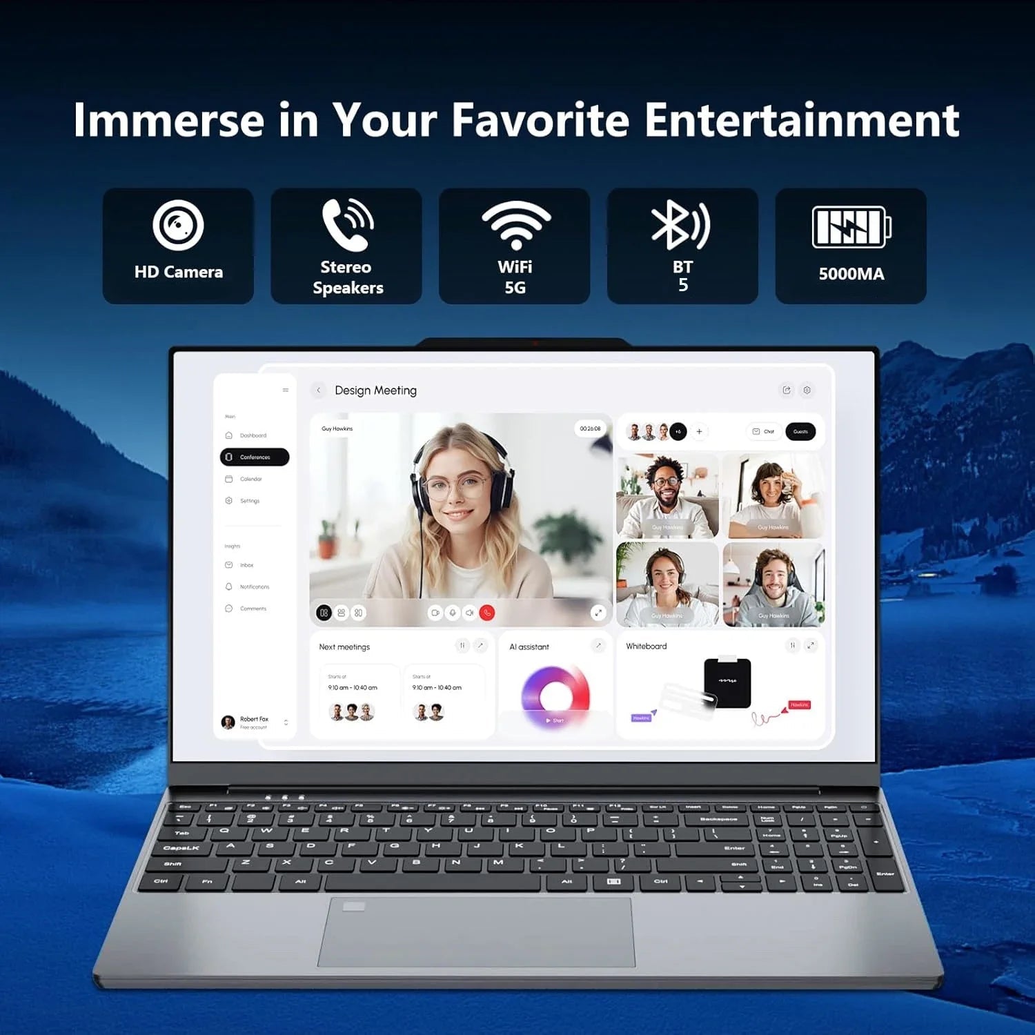 Laptop Gaming 15,6" Intel Core i9 – 16GB RAM, 1TB SSD, Windows 11, Wi-Fi 6 - Smiles shop