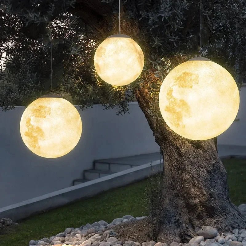 Lustre Lune 3D LED – Déco Plafond Magique - Smiles shop