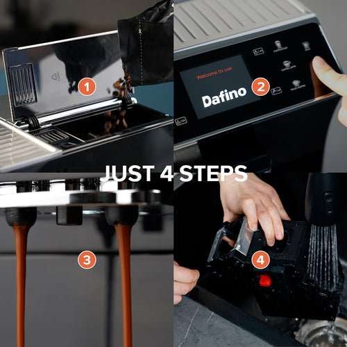 Machine à Espresso Super Automatique – Broyeur 6 Niveaux, 19 Bars & Chauffe-Tasse Intégré - Smiles shop