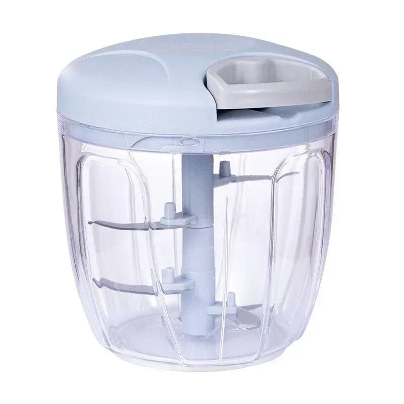 Manual Vegetable Chopper & Meat Mincer – Garlic Press | 500ml & 900ml - Smiles shop