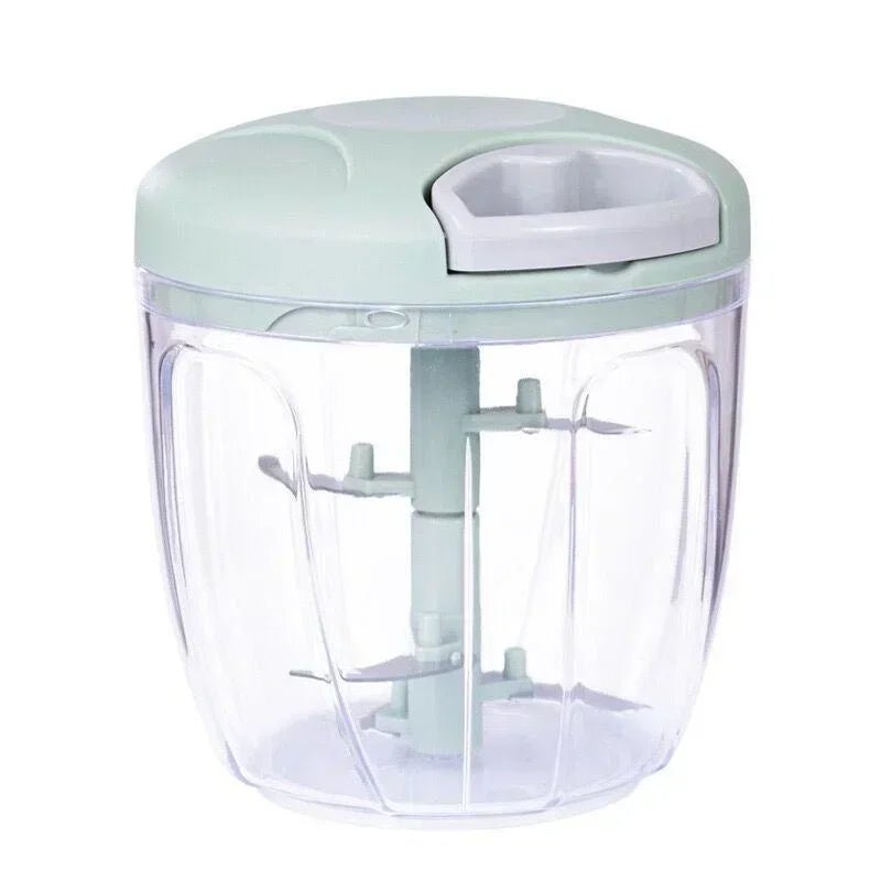 Manual Vegetable Chopper & Meat Mincer – Garlic Press | 500ml & 900ml - Smiles shop
