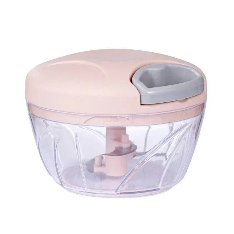 Manual Vegetable Chopper & Meat Mincer – Garlic Press | 500ml & 900ml - Smiles shop