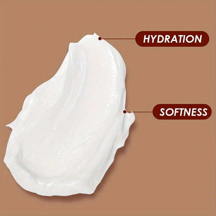 Masque capillaire au collagène & kératine — Hydratation intense, argan, coco & karité - Smiles shop