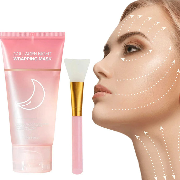 Masque Visage Collagène Peel-Off – Hydratation & Fermeté Peau - Smiles shop