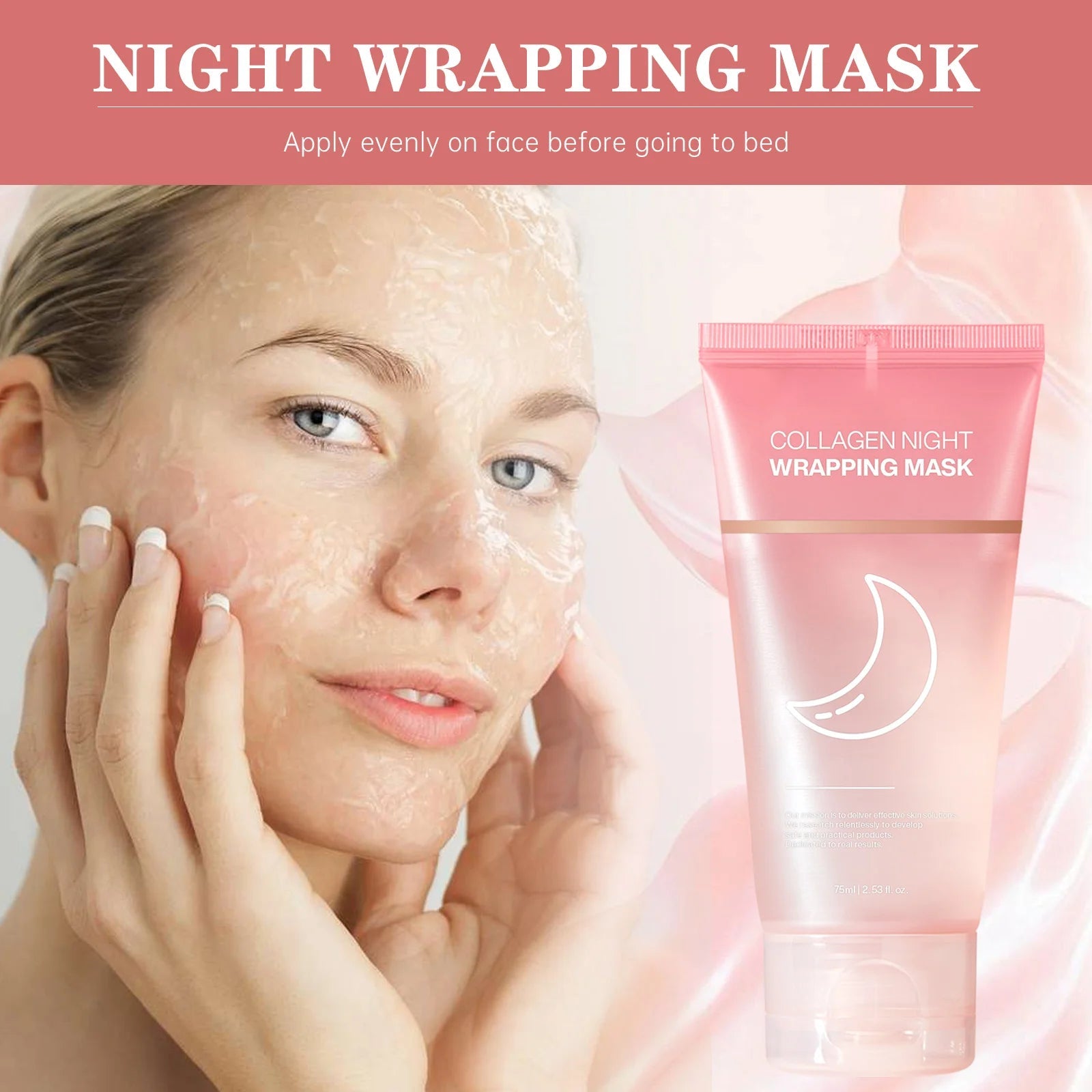 Masque Visage Collagène Peel-Off – Hydratation & Fermeté Peau - Smiles shop