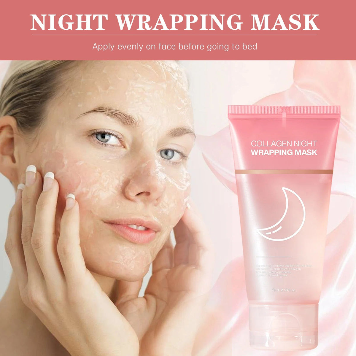 Masque Visage Collagène Peel-Off – Hydratation & Fermeté Peau - Smiles shop