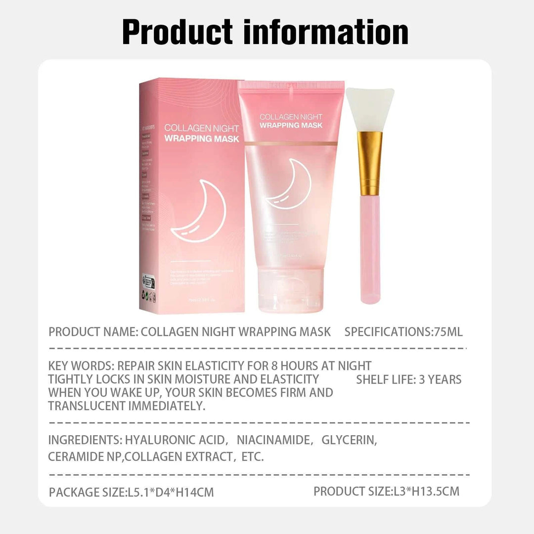 Masque Visage Collagène Peel-Off – Hydratation & Fermeté Peau - Smiles shop