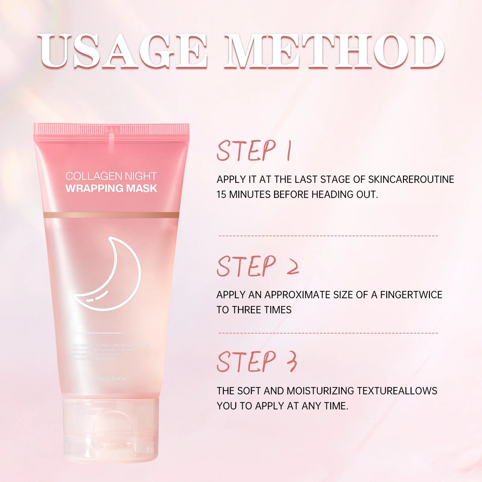 Masque Visage Collagène Peel-Off – Hydratation & Fermeté Peau - Smiles shop