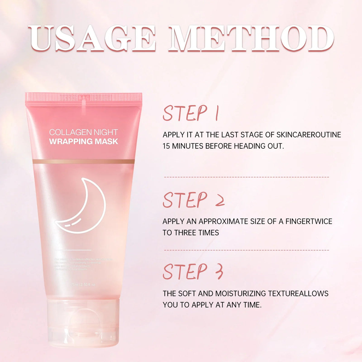 Masque Visage Collagène Peel-Off – Hydratation & Fermeté Peau - Smiles shop