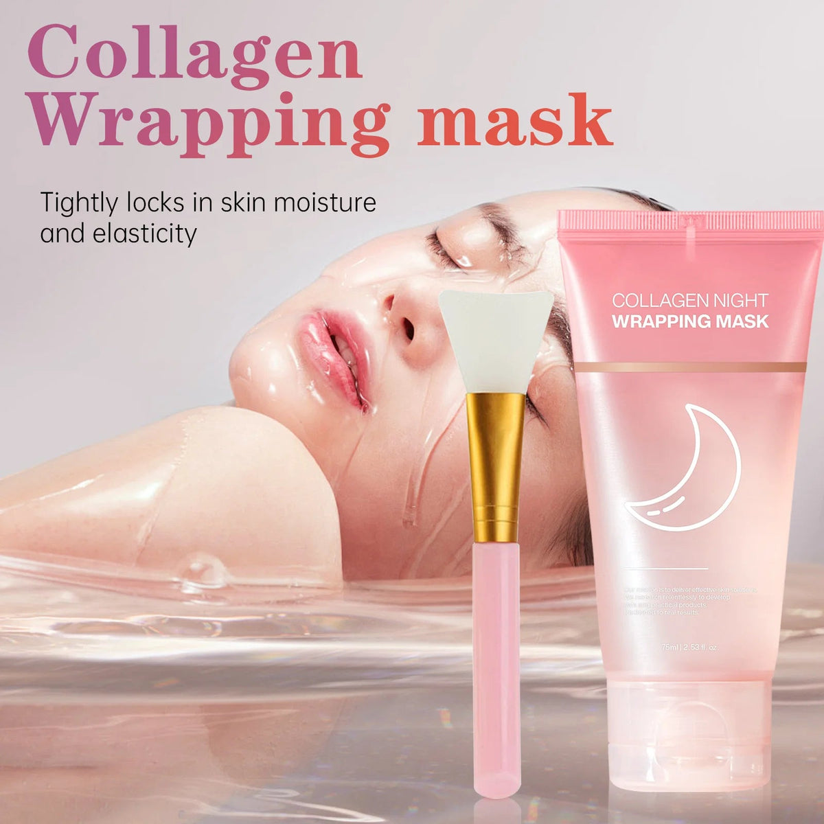 Masque Visage Collagène Peel-Off – Hydratation & Fermeté Peau - Smiles shop