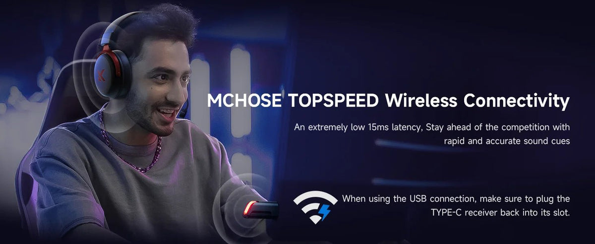 MCHOSE V9 Pro Gaming Headset - Smiles shop