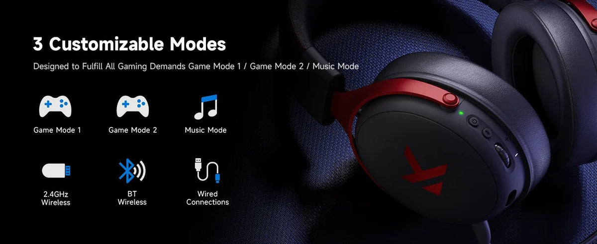 MCHOSE V9 Pro Gaming Headset - Smiles shop
