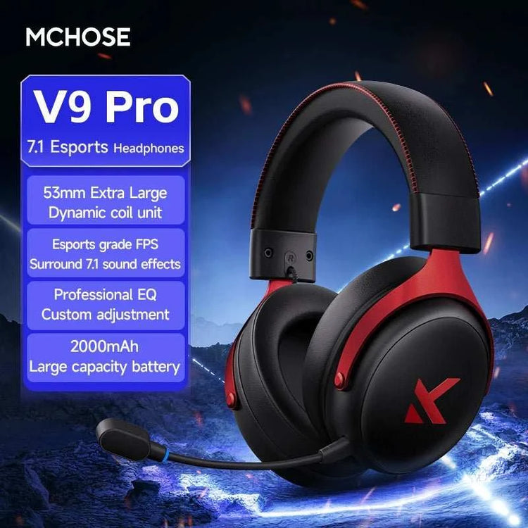 MCHOSE V9 Pro Gaming Headset - Smiles shop