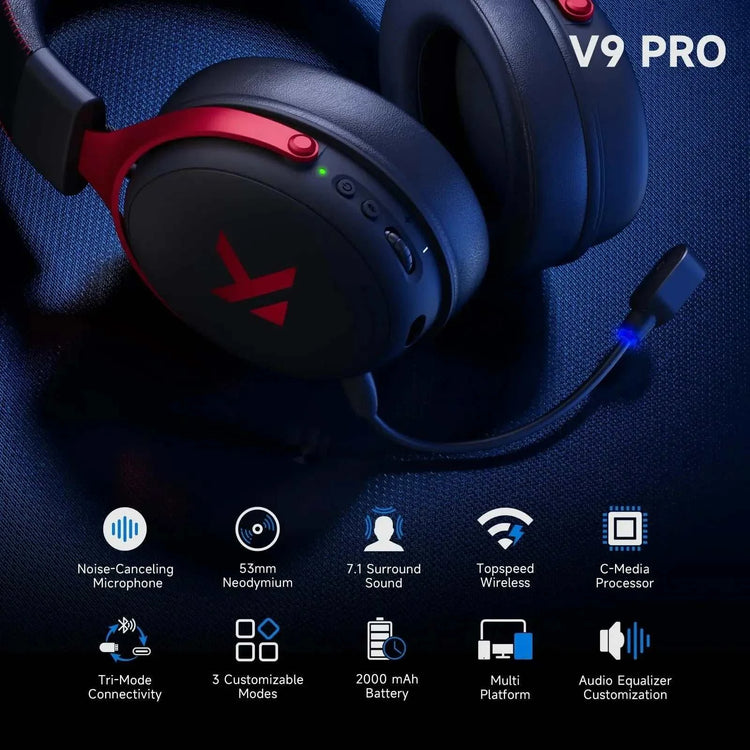MCHOSE V9 Pro Gaming Headset - Smiles shop