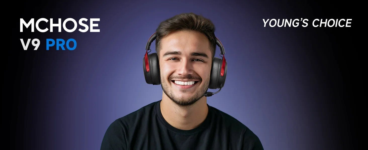 MCHOSE V9 Pro Gaming Headset - Smiles shop