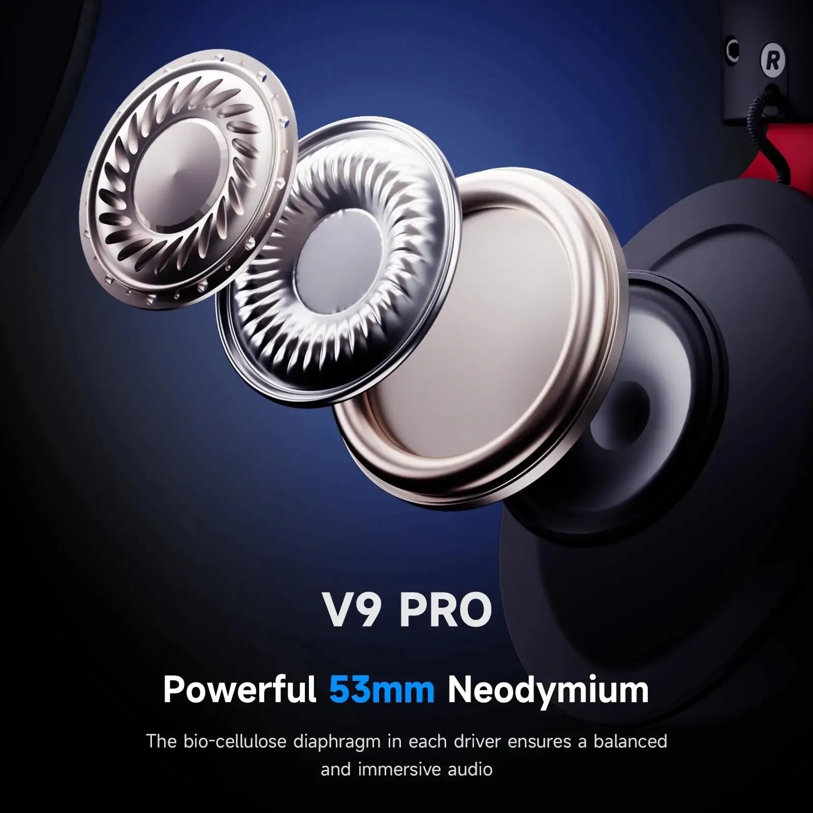 MCHOSE V9 Pro Gaming Headset - Smiles shop