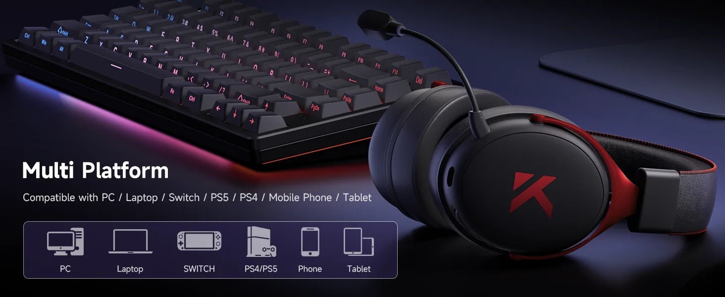 MCHOSE V9 Pro Gaming Headset - Smiles shop