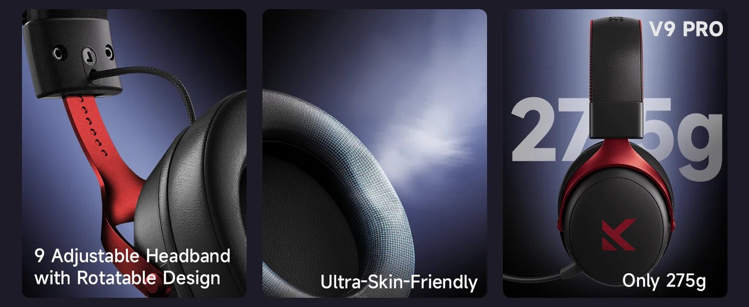 MCHOSE V9 Pro Gaming Headset - Smiles shop