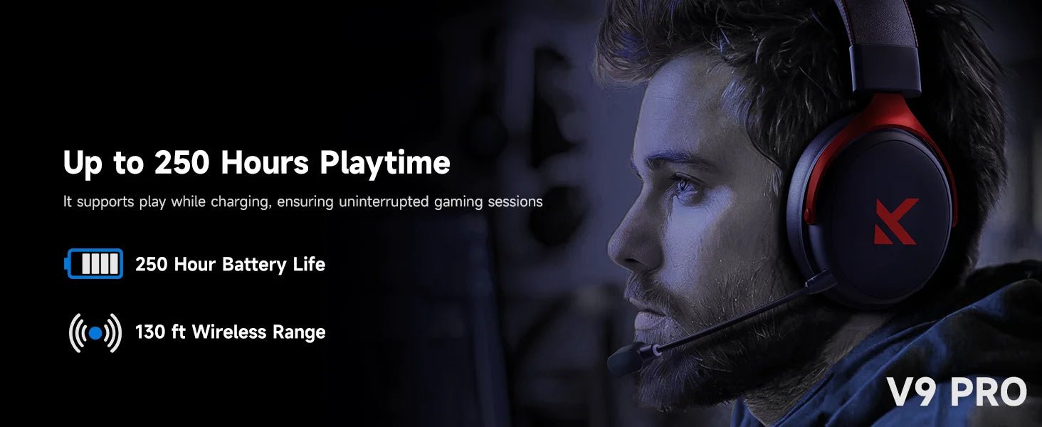 MCHOSE V9 Pro Gaming Headset - Smiles shop