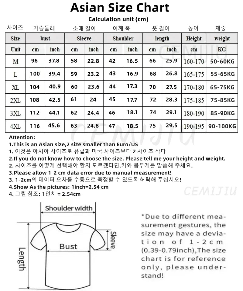 Men's Embroidered Crew Neck Sweater – Thick Warm Knit - Smiles shop