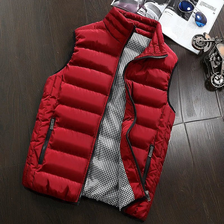Men's Windproof Puffer Jacket – Thick Warm Cotton Winter Coat - Smiles shop