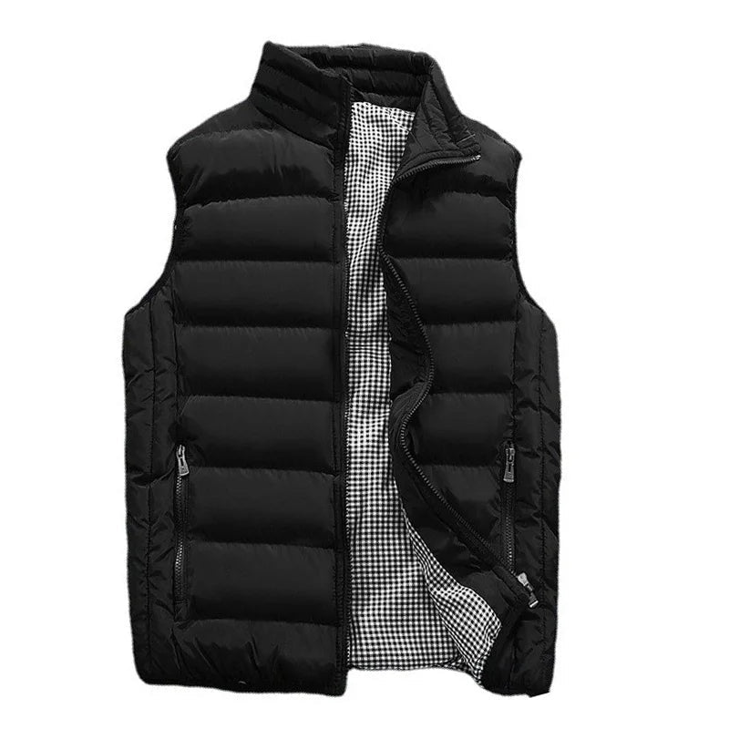 Men's Windproof Puffer Jacket – Thick Warm Cotton Winter Coat - Smiles shop