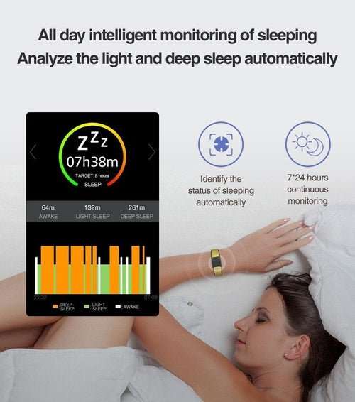 Montre Fitness Connectée Multi-Sports – GPS, IP67 Étanche, Cardio, Tension & Suivi Sommeil - Smiles shop