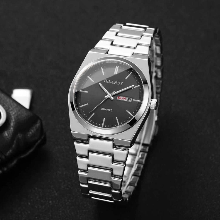 Montre Homme Quartz Business – Calendrier & Cadran 40mm - Smiles shop