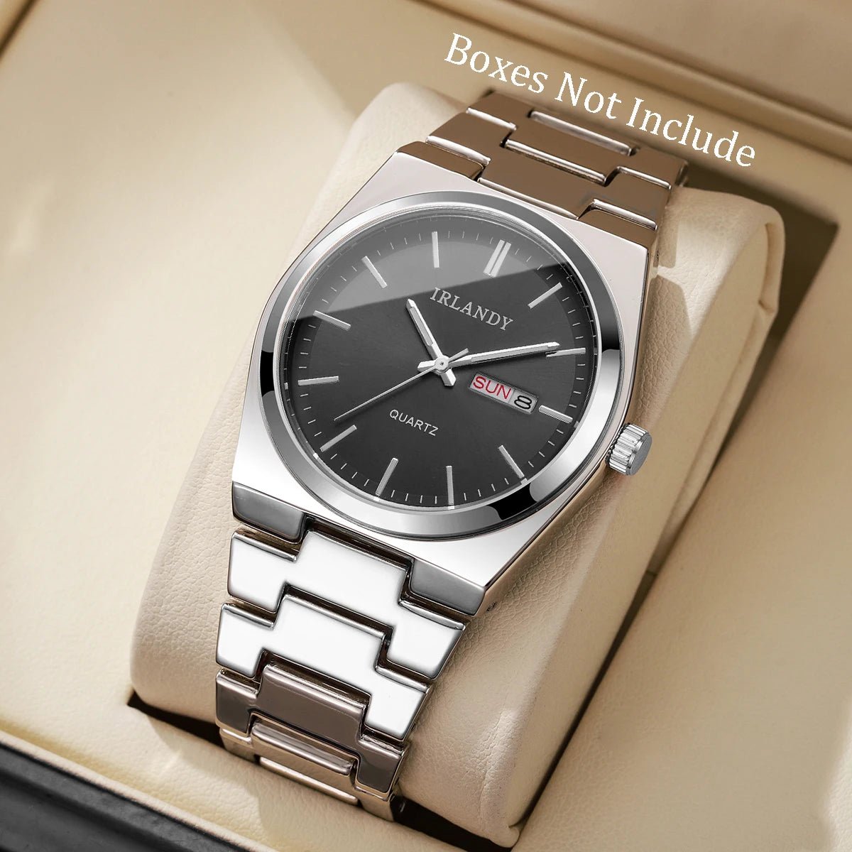 Montre Homme Quartz Business – Calendrier & Cadran 40mm - Smiles shop