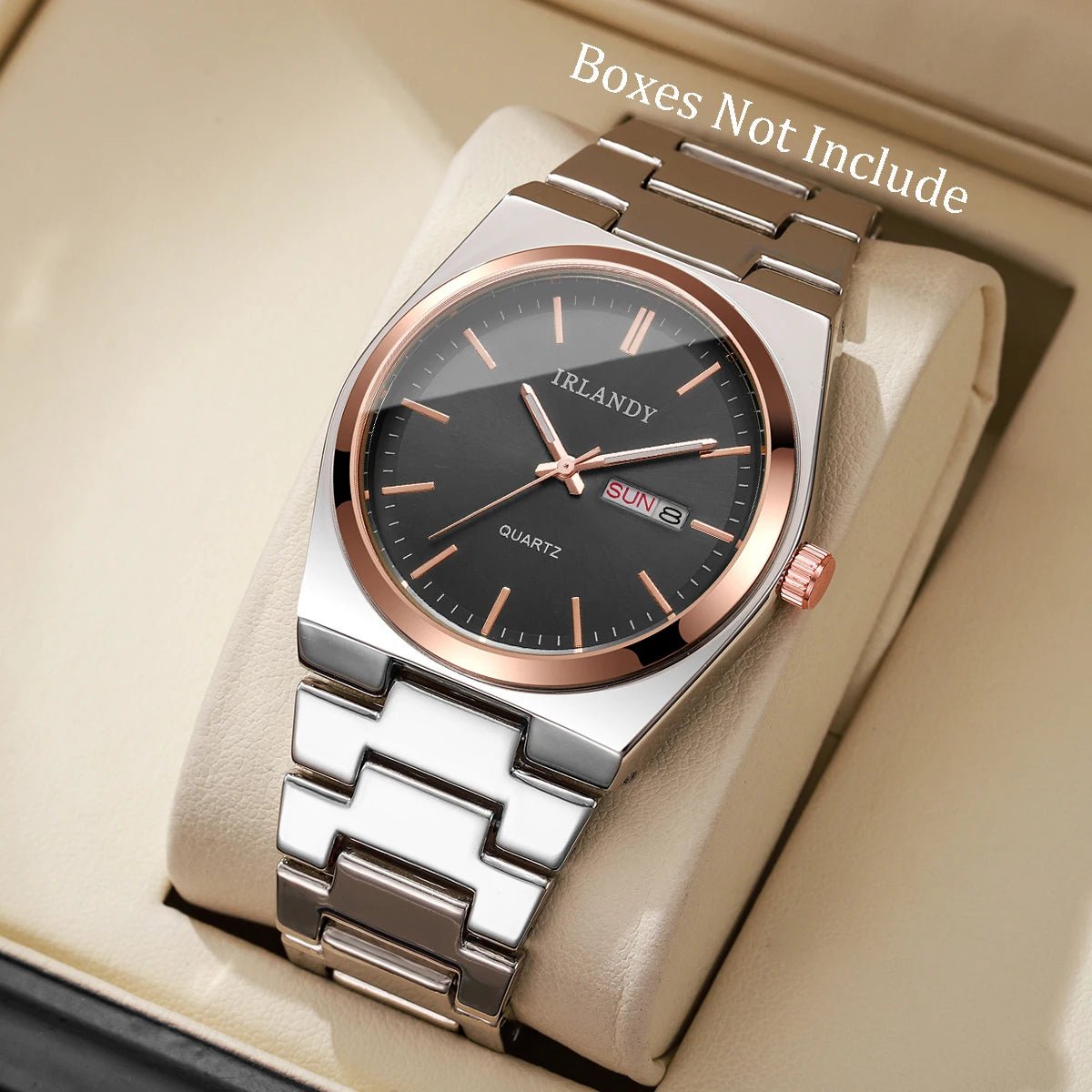 Montre Homme Quartz Business – Calendrier & Cadran 40mm - Smiles shop