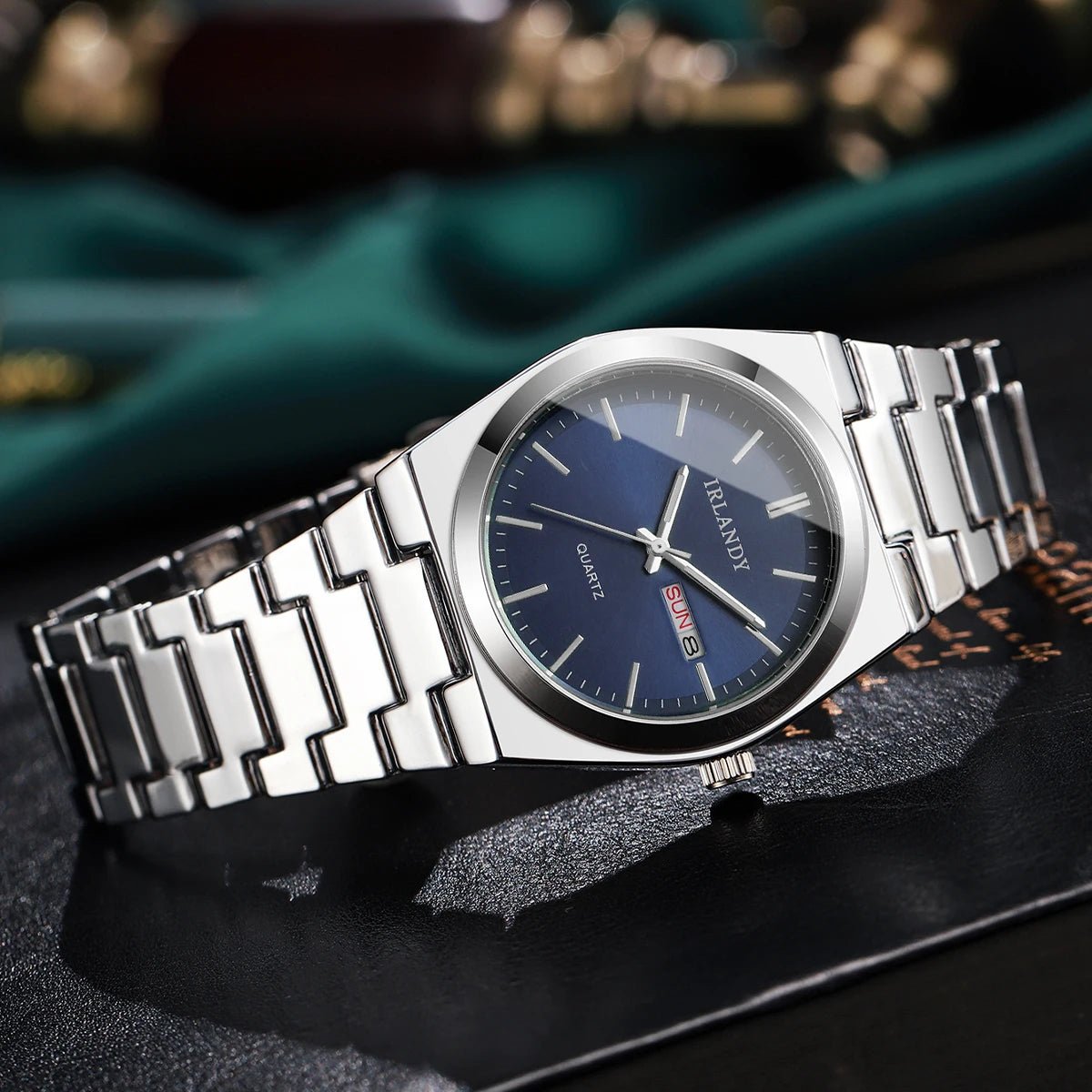 Montre Homme Quartz Business – Calendrier & Cadran 40mm - Smiles shop