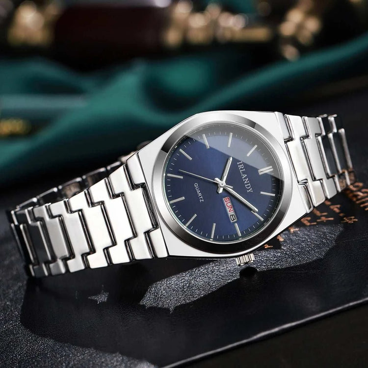 Montre Homme Quartz Business – Calendrier & Cadran 40mm - Smiles shop